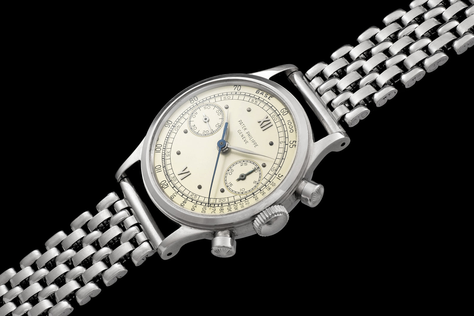 Vintage Patek Philippe Stainless Steel Patek Philippe Retailed By