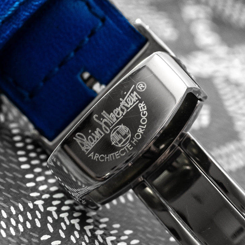 The steel Tourbillon Volant