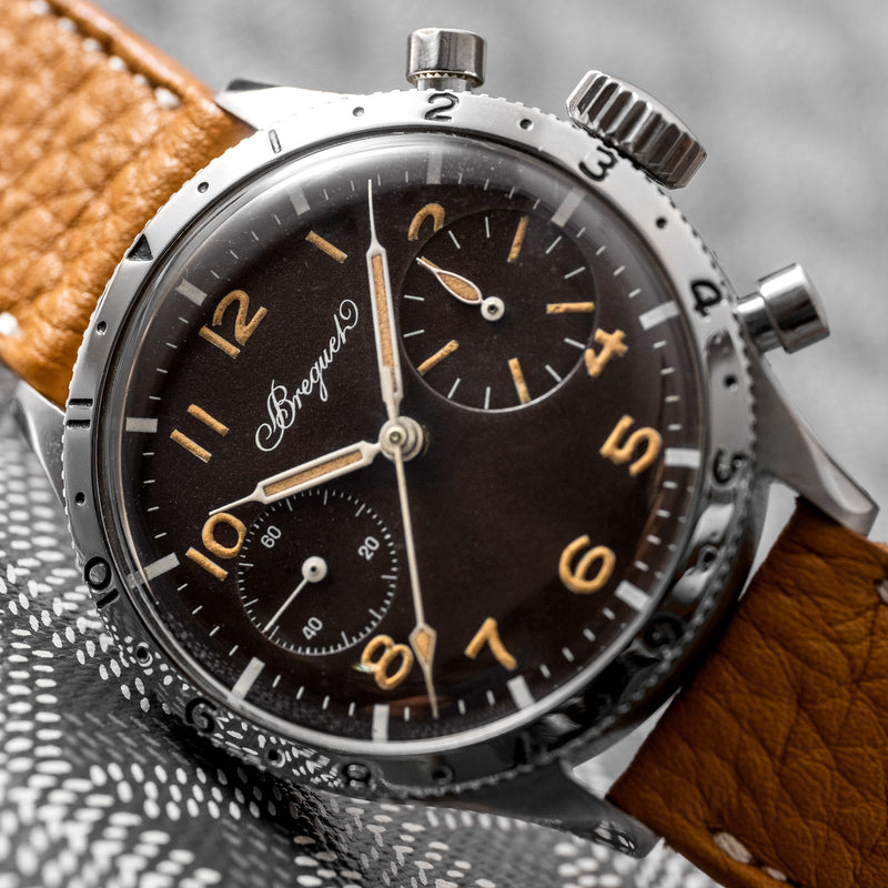 The steel chocolate brown chronograph Type XX