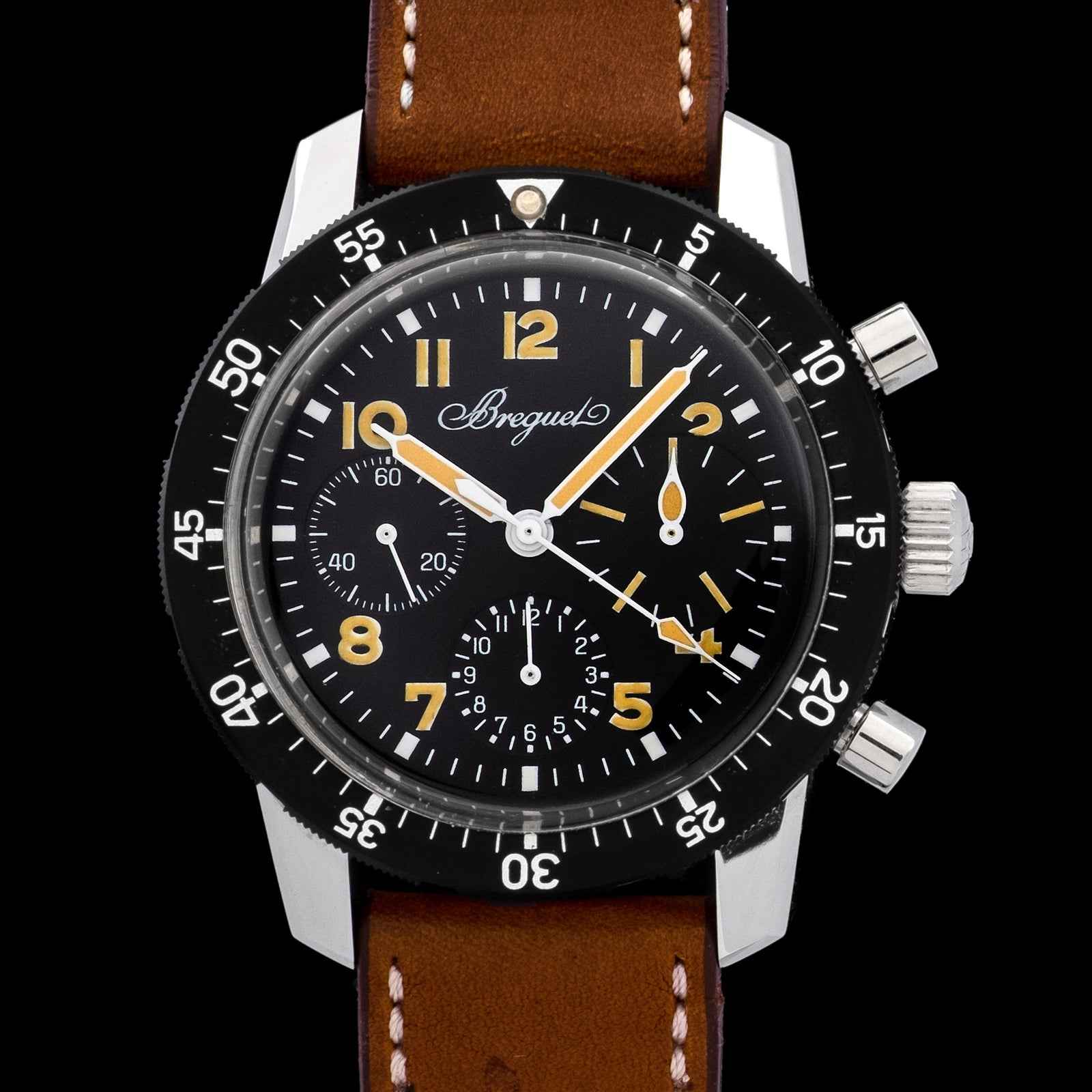 The steel flyback Type XX chronograph – Corrado Mattarelli