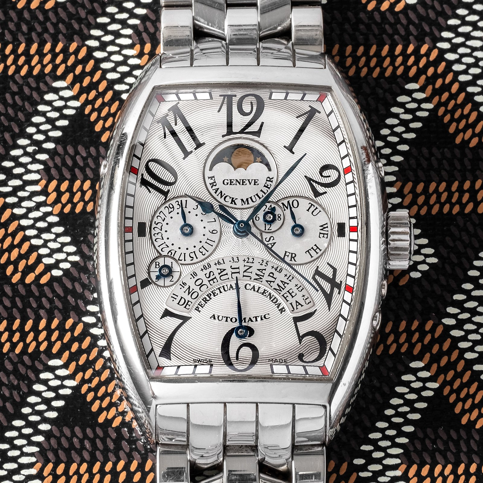 クリアランスセール QUEADLUUN-RAU MAXIMILIAN J FranckMuller_ThefullsetsteelLi