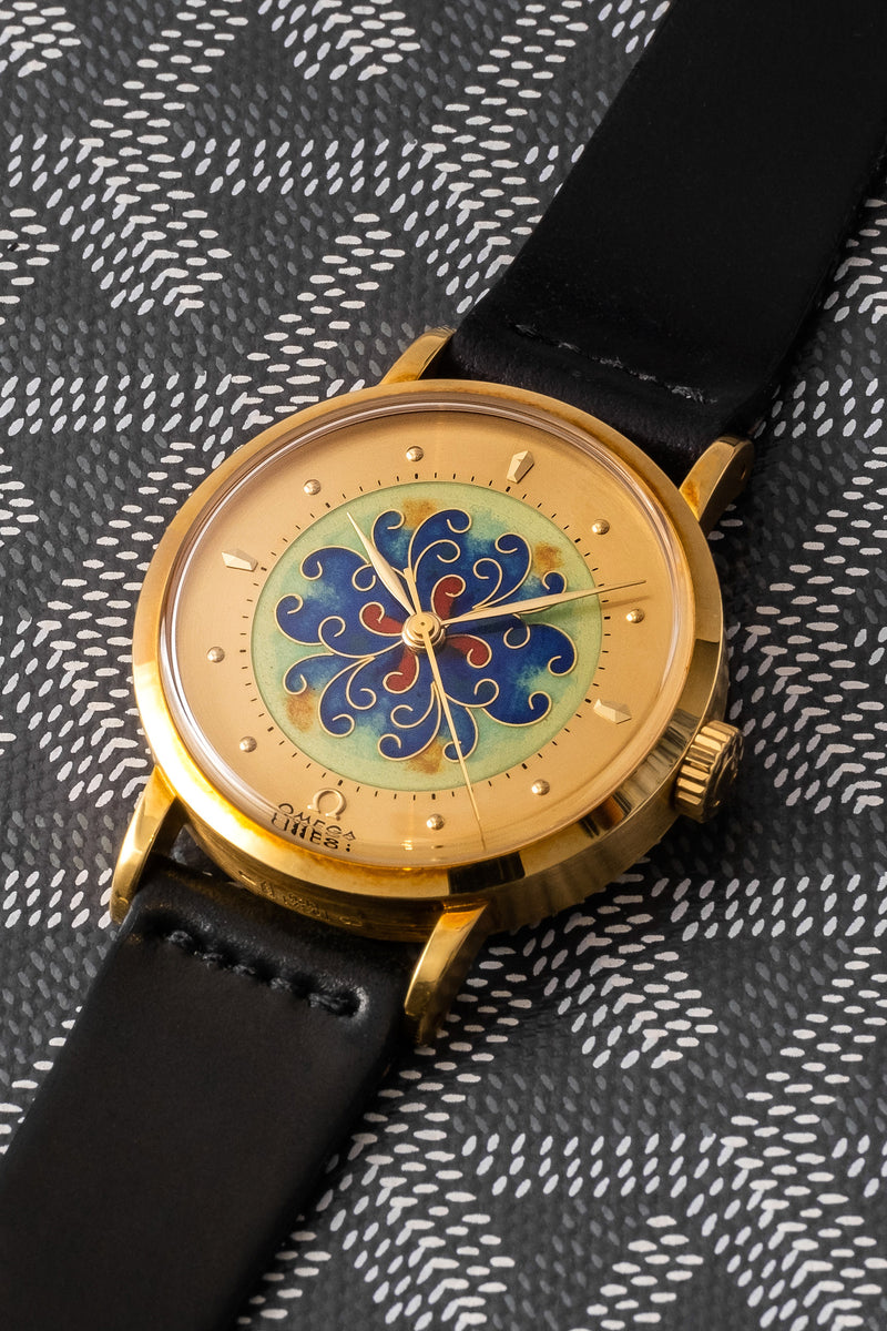 The Limited Edition 18k yellow gold 100th Anniversary cloisonné enamel dial