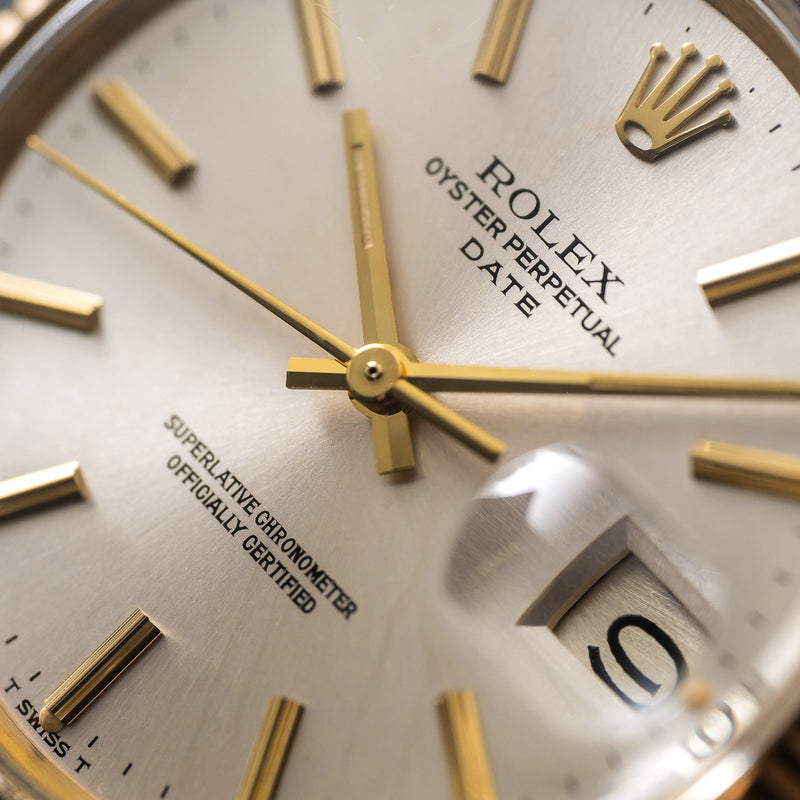 The 14k yellow gold Date ref. 1503