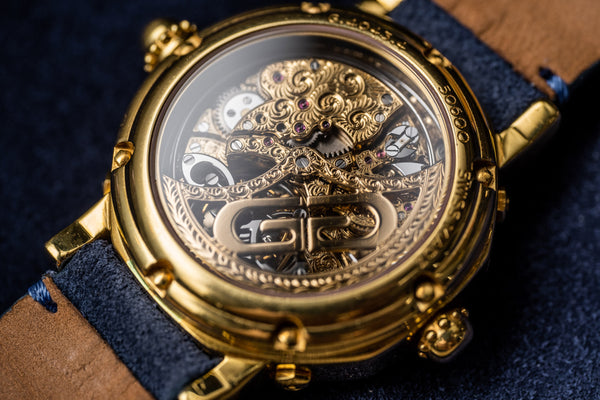 The yellow gold Skeleton Grand Complication ref. G.4043.4