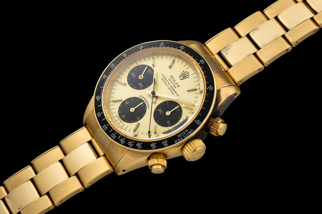 Rolex daytona shop 6263 yellow gold