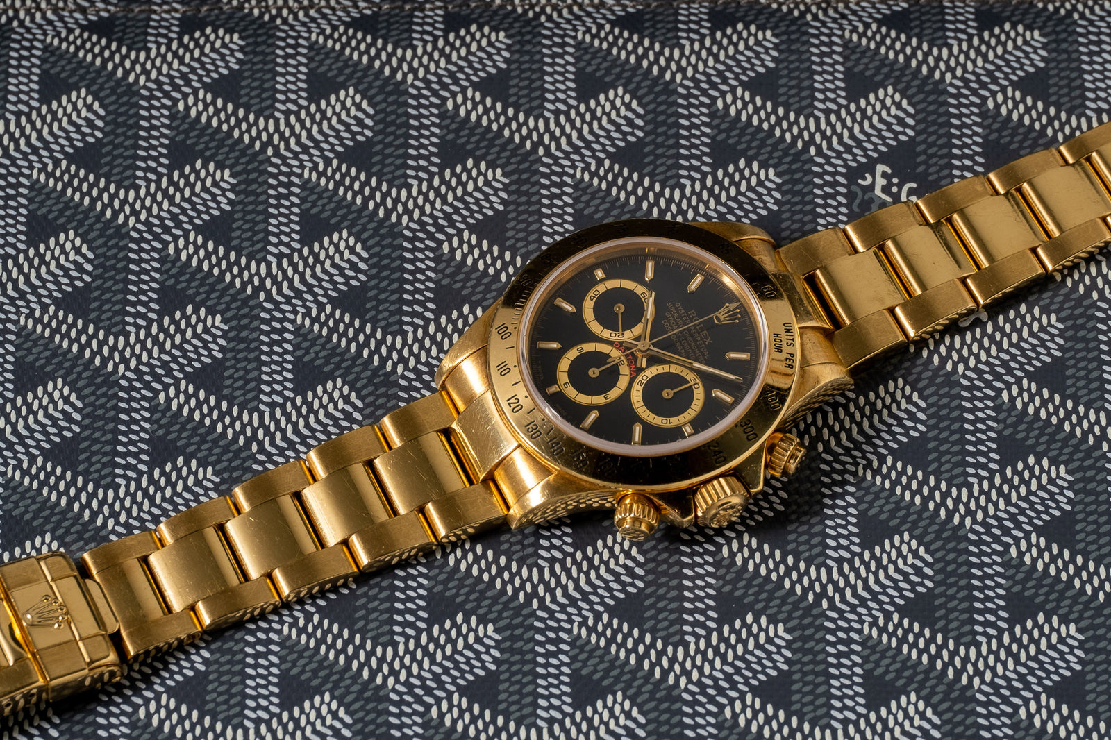 The Chocolate 18k gold Daytona ref. 16528 Corrado Mattarelli