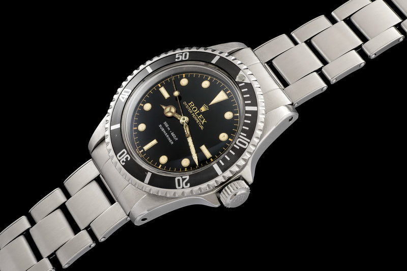 The Pointed crown Guards Submariner ref. 5512
