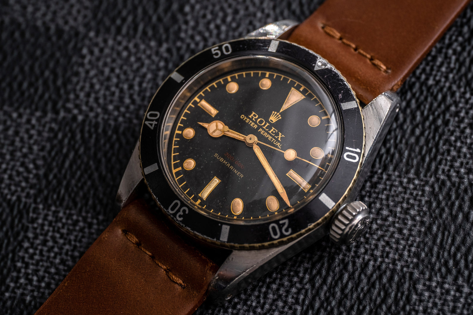 コロン♪ The Red Depth Big Crown Submariner ref. 6538 – Corrado Mattarelli